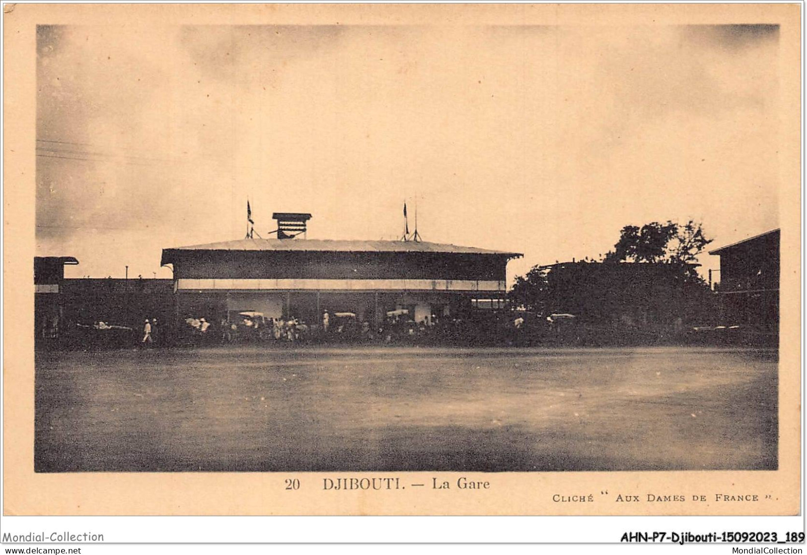 AHNP7-0842 - AFRIQUE - DJIBOUTI - La Gare - Djibouti