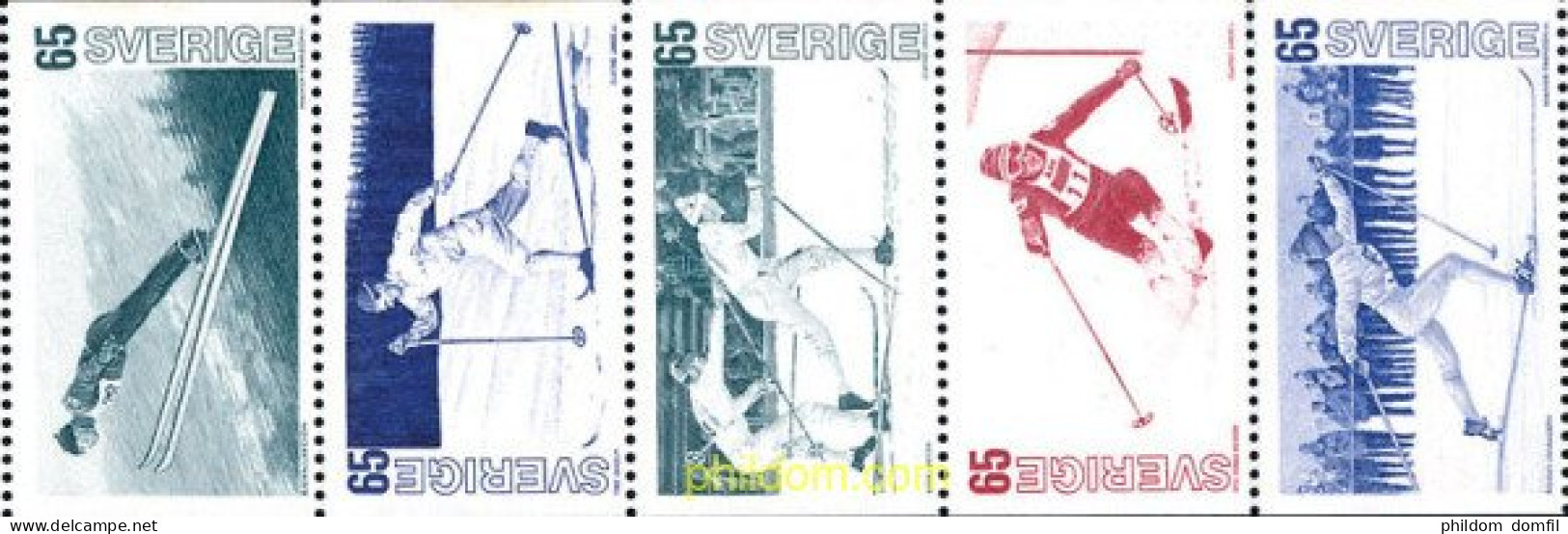 6033 MNH SUECIA 1974 DEPORTES DE INVIERNO - Unused Stamps