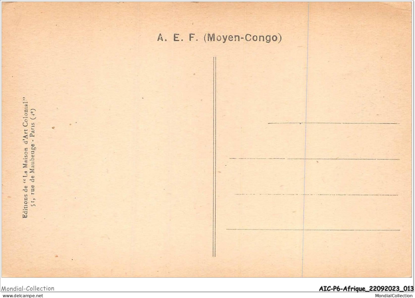 AICP6-AFRIQUE-0624 - Chute De La Loufou - Französisch-Kongo