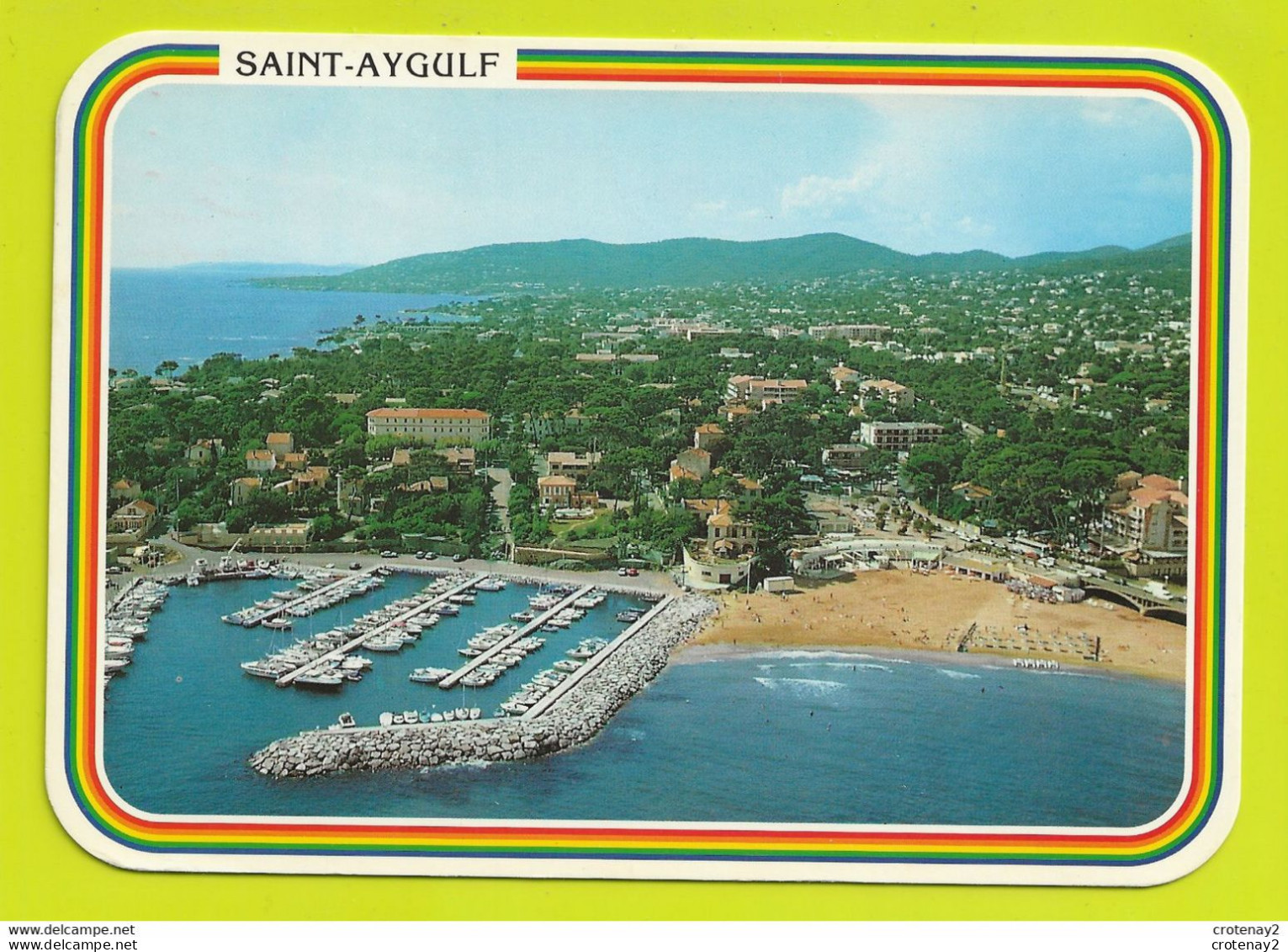 83 SAINT AYGULF Vue Panoramique En 1990 Images De France Var éditions La Cigogne Photo G. Chassagne - Saint-Aygulf