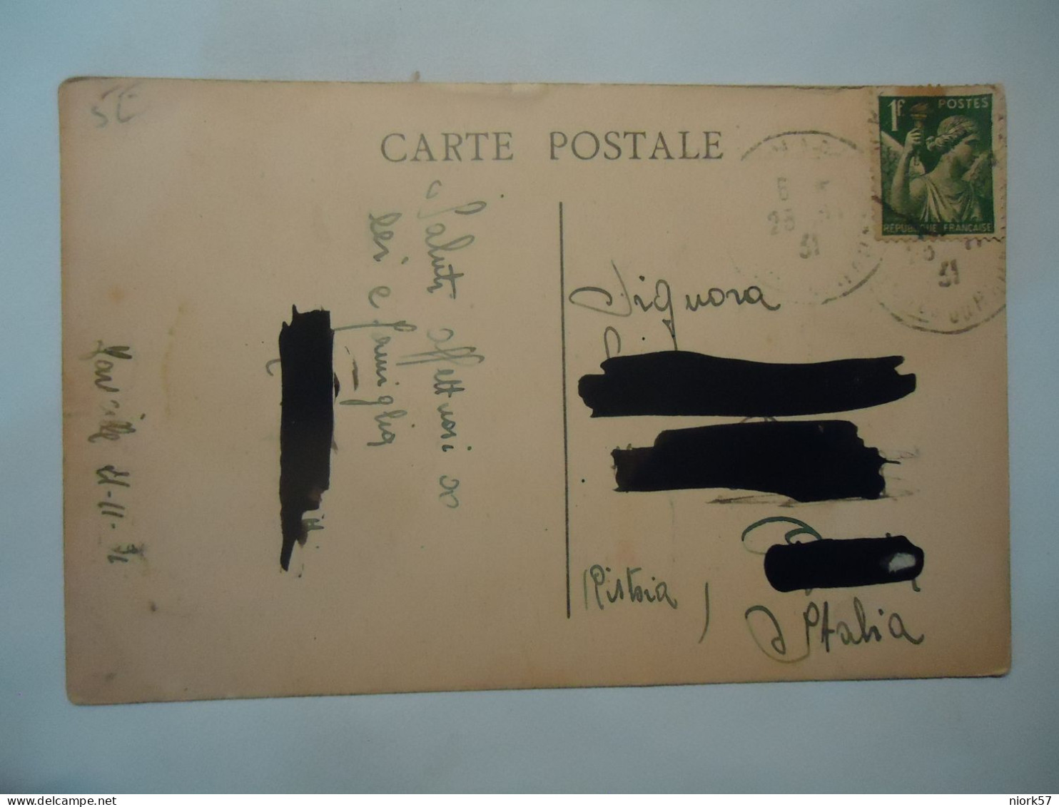 FRANCE  POSTCARDS  MARSEILLE   1931 LA CATHENTRALE STAMPS - Autres & Non Classés