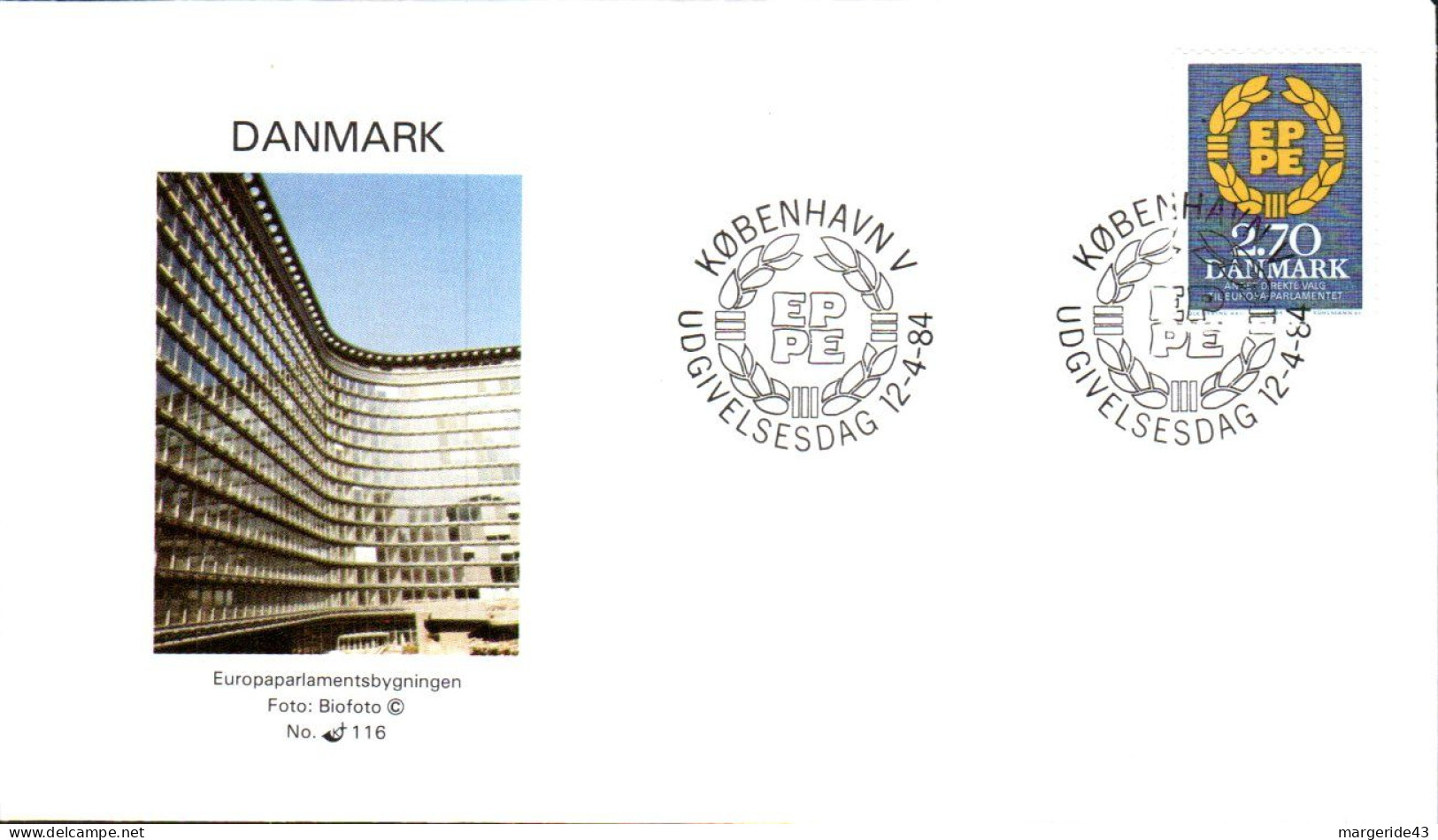 DANEMARK LOT DE 50 LETTRES ET FDC