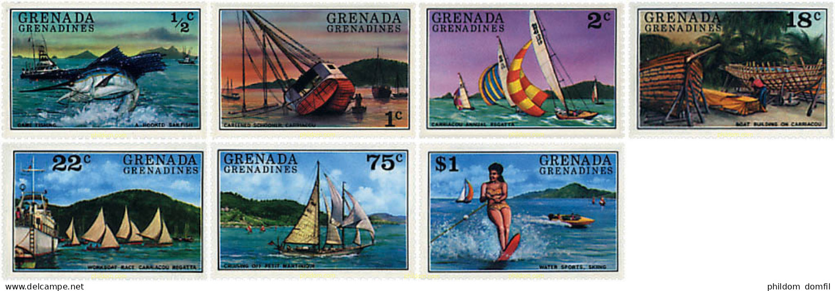 42196 MNH GRANADA GRANADINAS 1976 TURISMO - Grenade (1974-...)