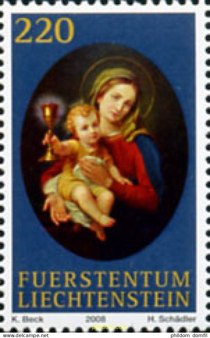 218263 MNH LIECHTENSTEIN 2008 NAVIDAD - Ungebraucht