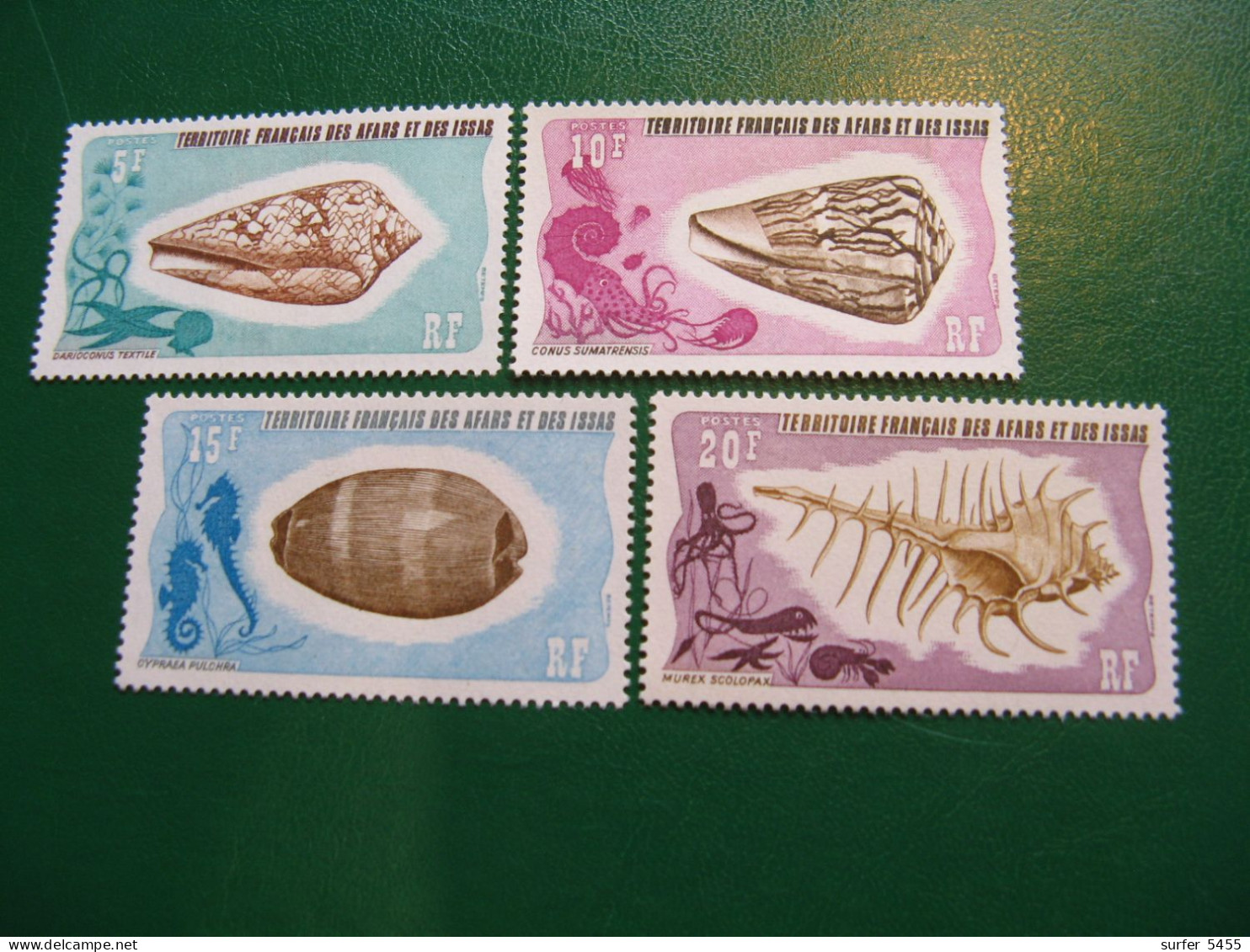 AFARS ET ISSAS - POSTE ORDINAIRE N° 400/403 - TIMBRES NEUFS** LUXE -  MNH -  COTE 21,00 EUROS - Ungebraucht