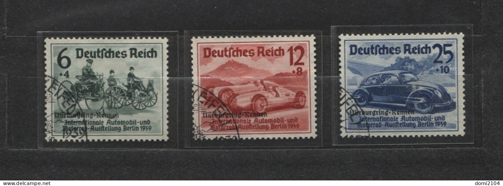 Deutsches Reich # 695-7 Nürburgring-Rennen Überdruckserie Sonderstempel - Ungebraucht