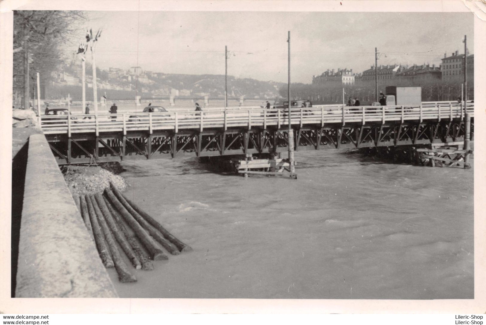 [69] LYON - Pont Du Bâtiment (Pont Morand) Février 1945 ( ͡◕ . ͡◕) ♣ - Lyon 1