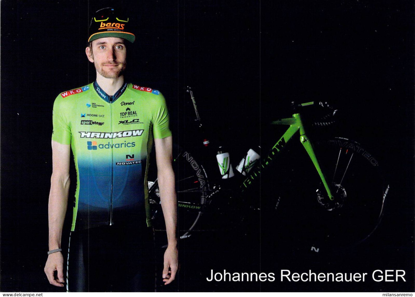 CYCLISME: CYCLISTE : EQUIPE HRINKOW 2023 : JOHANNES RECHENAUER - Radsport