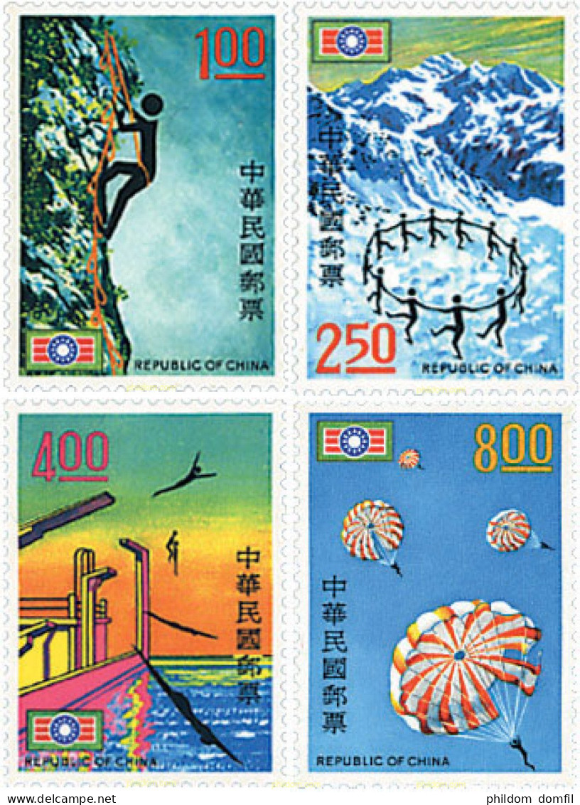 68347 MNH CHINA. FORMOSA-TAIWAN 1972 ACTIVIDADES DEPORTIVAS - Ongebruikt