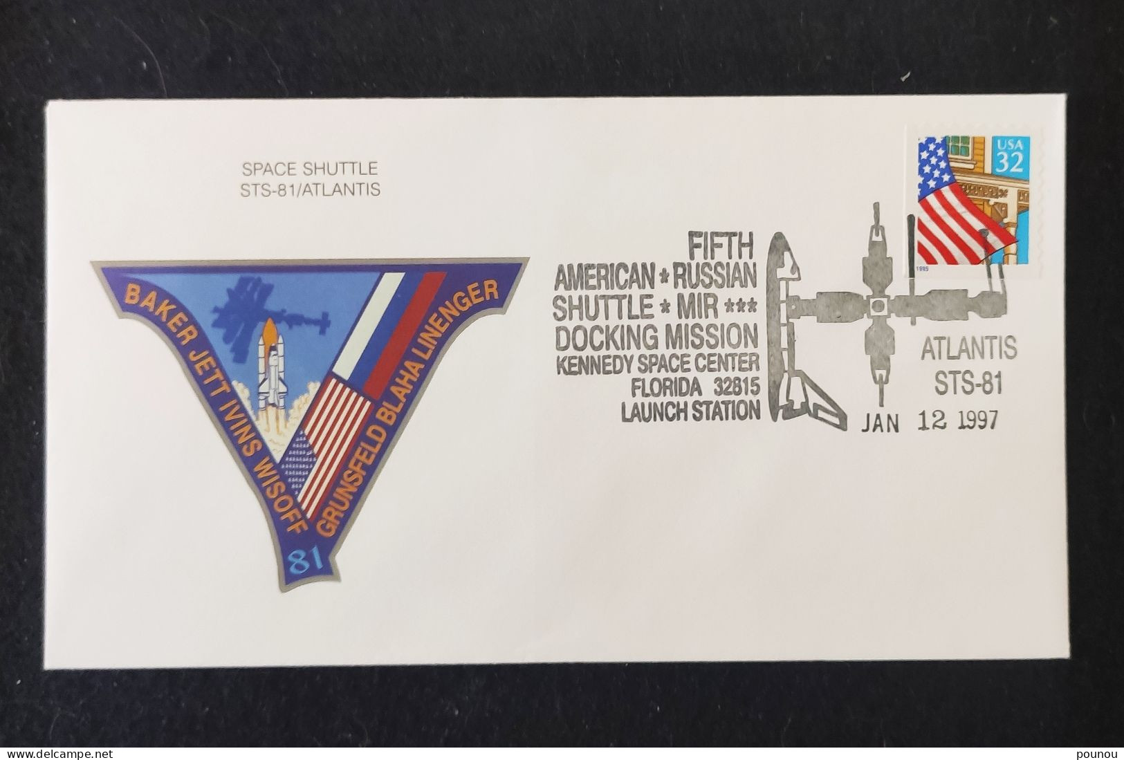 * US - STS 81 - ATLANTIS - FIFTH AMERICAN/RUSSIAN SHUTTLE MIR DOCKING MISSION (123) - Verenigde Staten