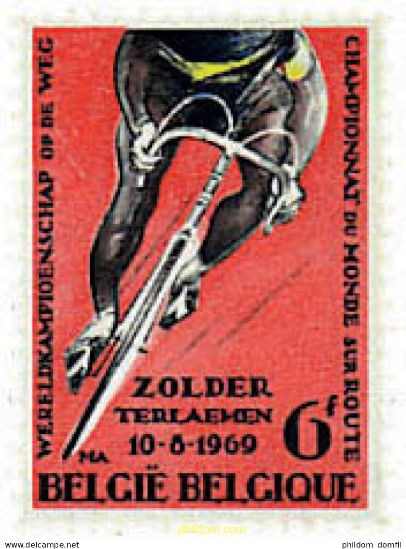 84073 MNH BELGICA 1969 CAMPEONATO MUNDIAL DE CICLISMO - Other & Unclassified