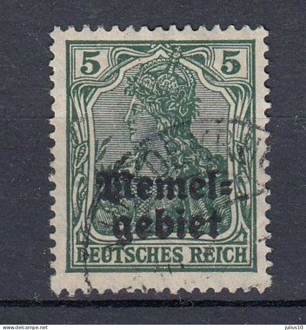 MEMEL 1920 Used(o) Mi 1 #MM1 - Klaipeda 1923