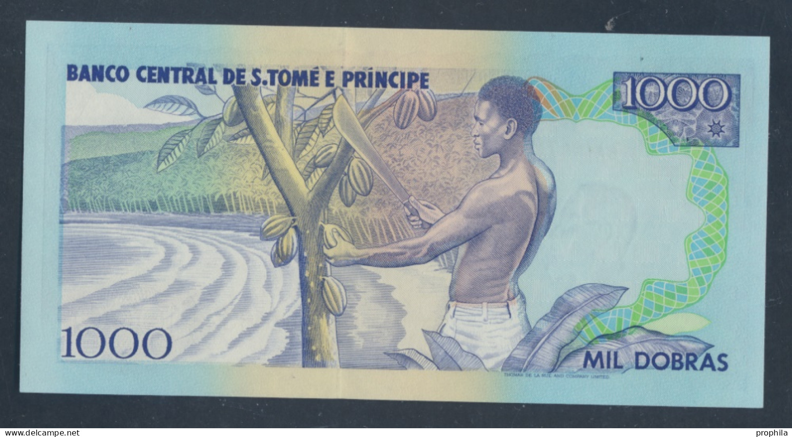 Sao Tome E Principe Pick-Nr: 64 Bankfrisch 1993 1.000 Dobras (9810628 - Sao Tomé Et Principe