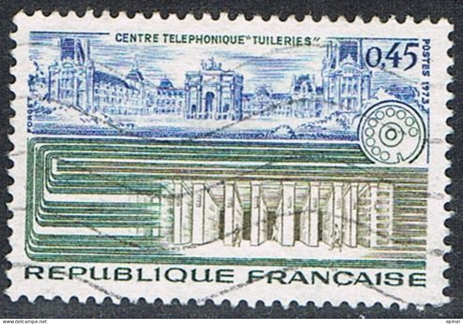 FRANCE : N° 1750 Et 1751 Oblitérés (Grandes Réalisations) - PRIX FIXE - - Oblitérés