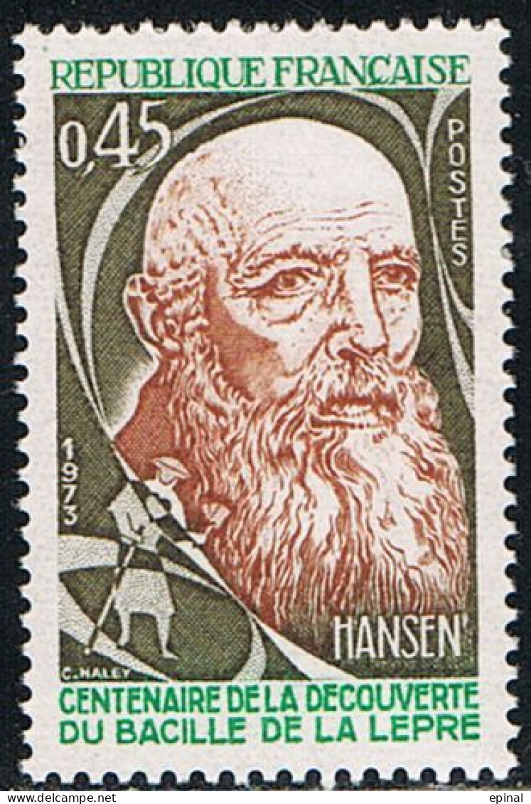 FRANCE : N° 1767 ** (Découverte Du Bacille De La Lèptre Par Hansen) - PRIX FIXE - - Neufs