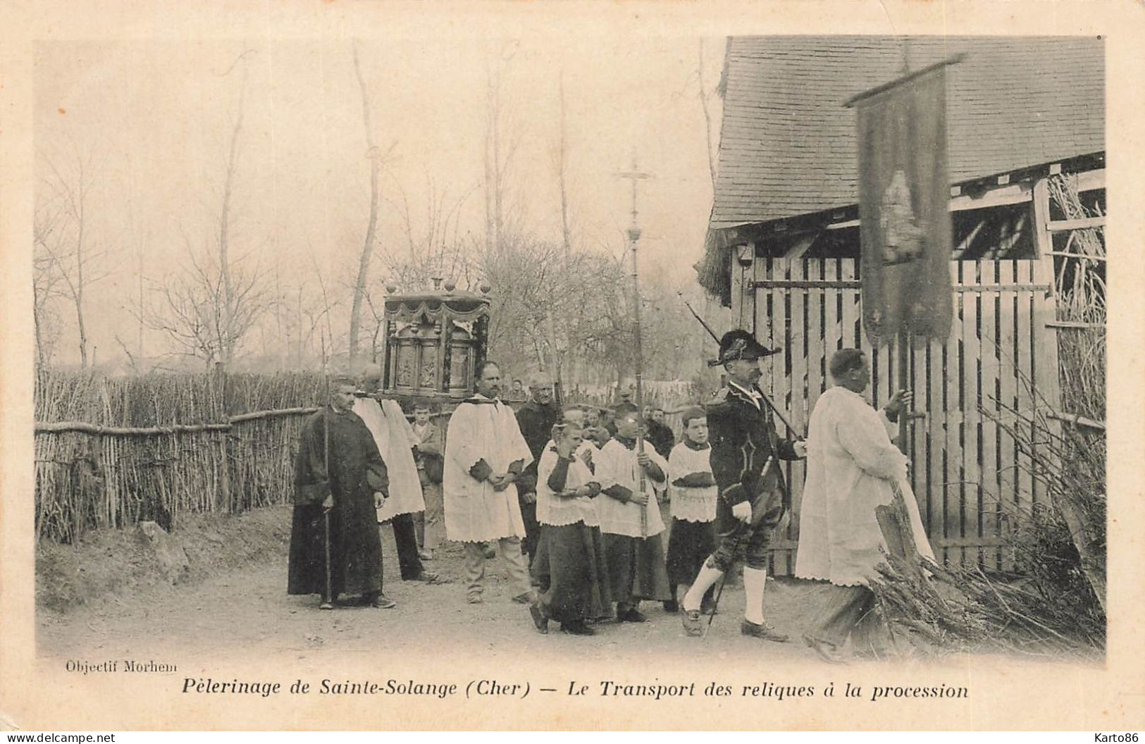 Ste Solange * Le Pèlerinage * Le Transport Des Reliques à La Procession * Fête Religieuse - Other & Unclassified