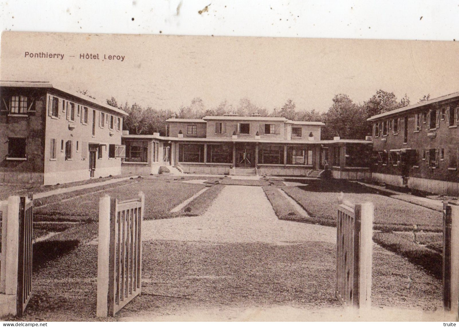 PONTHIERRY HOTEL LEROY - Autres & Non Classés