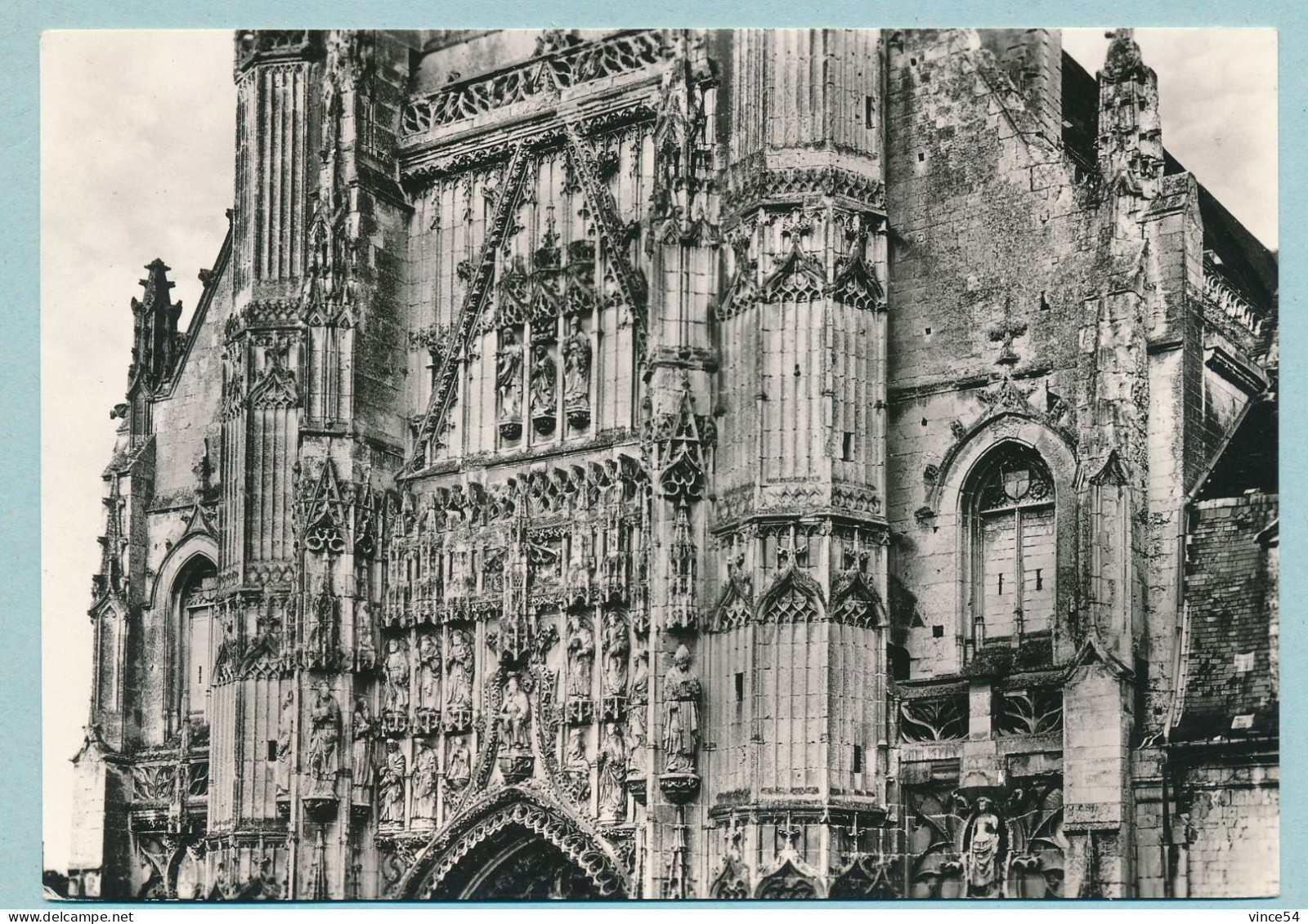 SAINT-RIQUIER - Eglise Abbatiale - Façade Occidentale - Détail - Saint Riquier