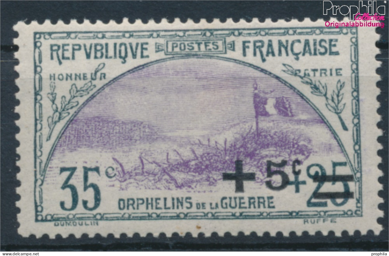 Frankreich 148 Mit Falz 1922 Kriegswaisen (10391144 - Ungebraucht