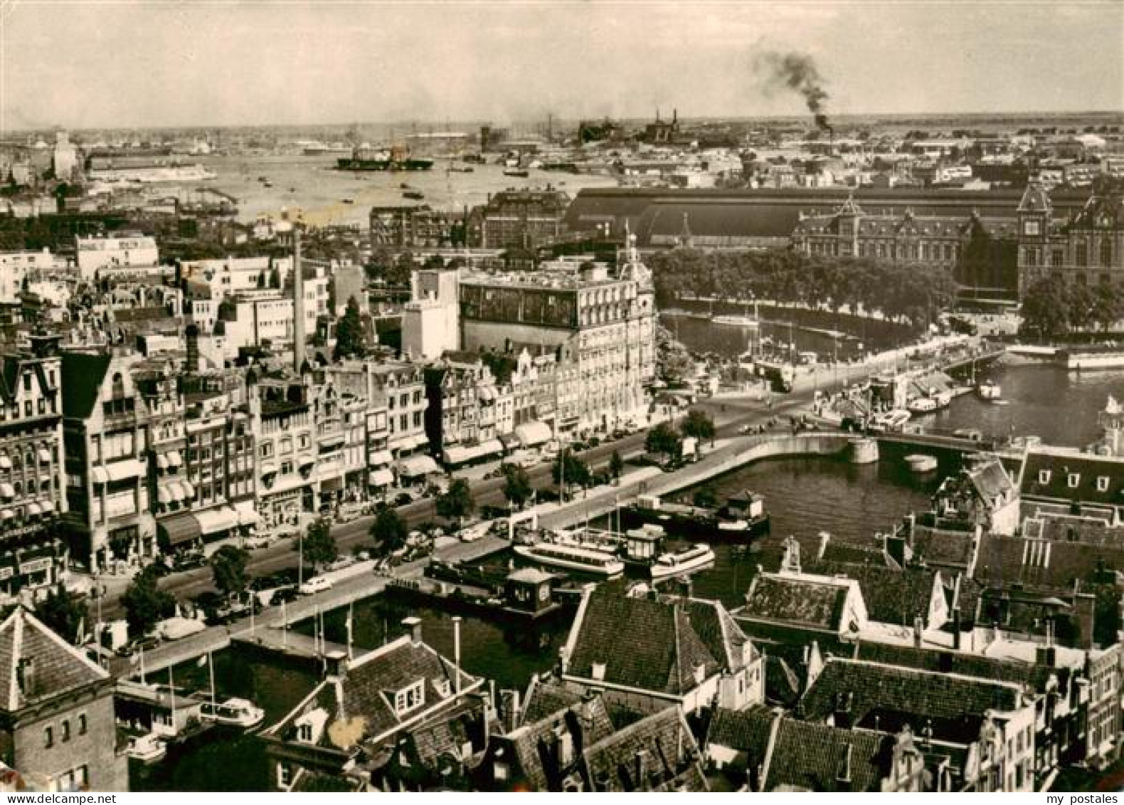 73946116 Amsterdam__NL Panorama Damrak Centraal Station - Sonstige & Ohne Zuordnung