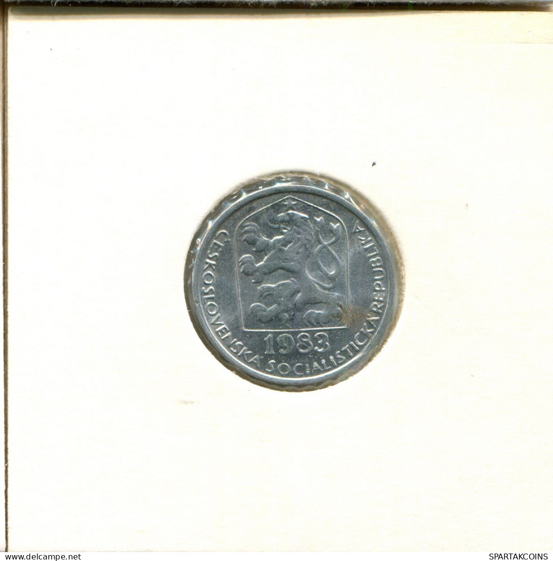 10 HALERU 1983 CHECOSLOVAQUIA CZECHOESLOVAQUIA SLOVAKIA Moneda #AS939.E.A - Tchécoslovaquie
