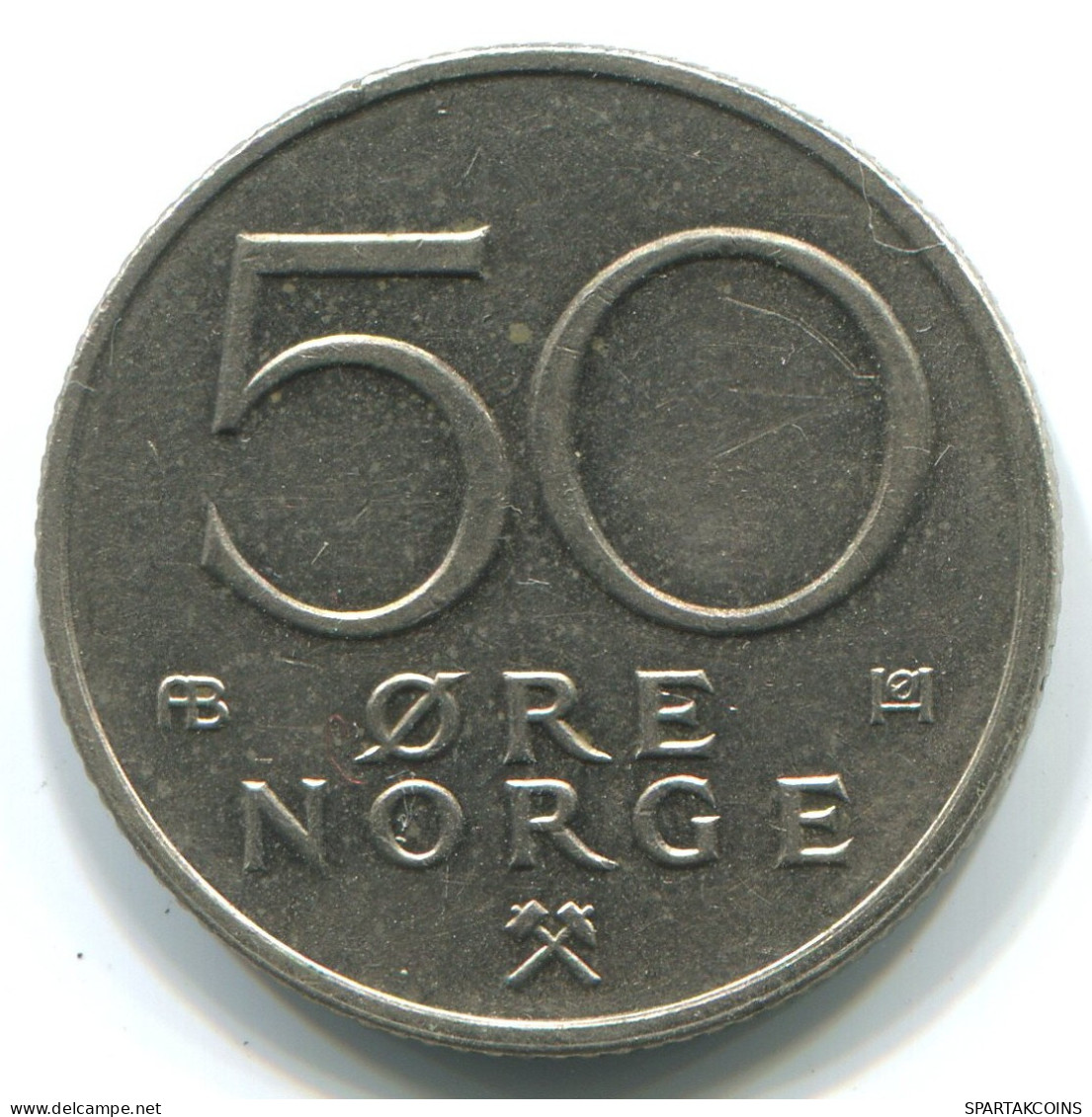 50 ORE 1978NORUEGA NORWAY Moneda #WW1060.E.A - Norwegen