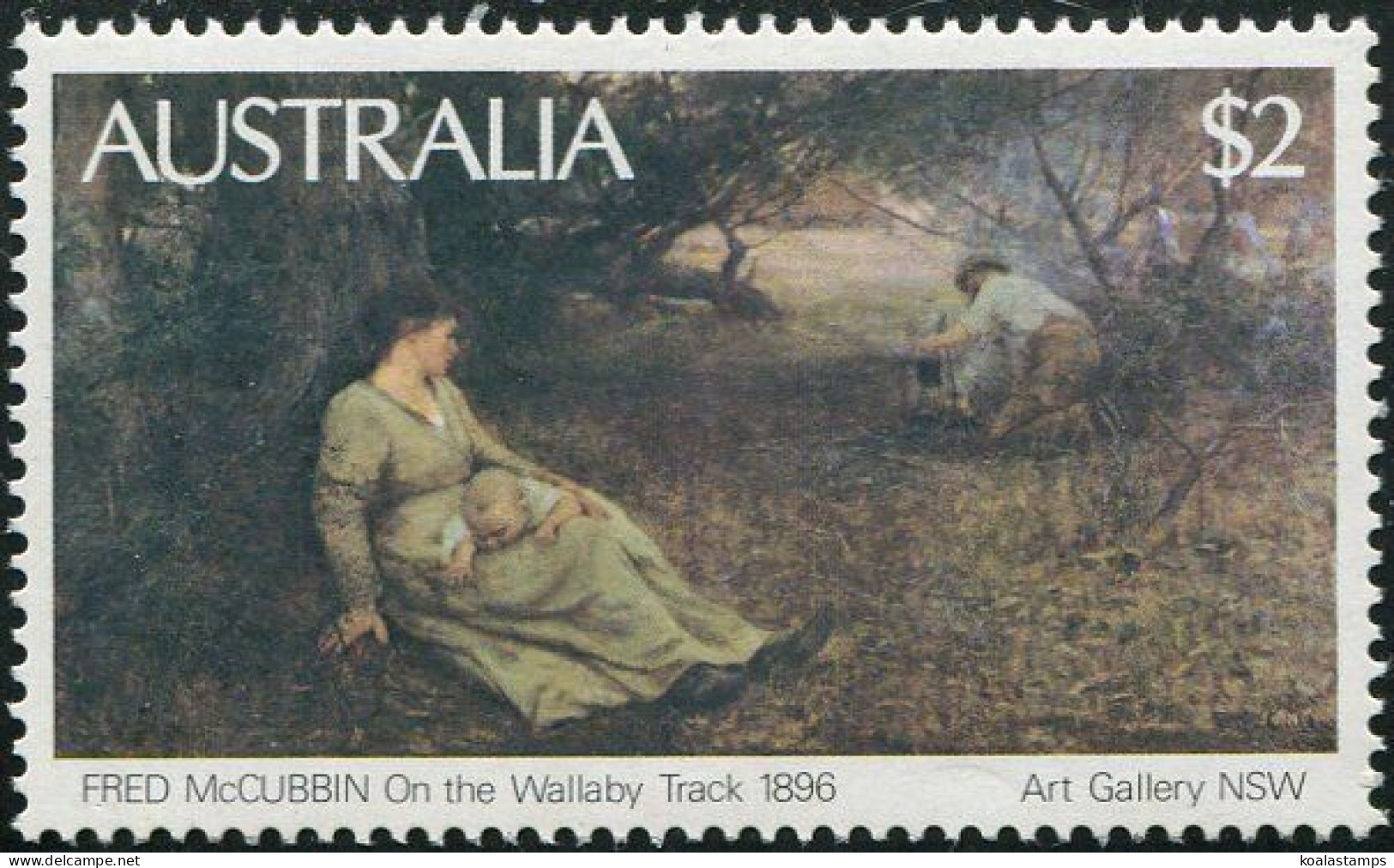 Australia 1981 SG778 $2 Wallaby Track Painting MNH - Sonstige & Ohne Zuordnung