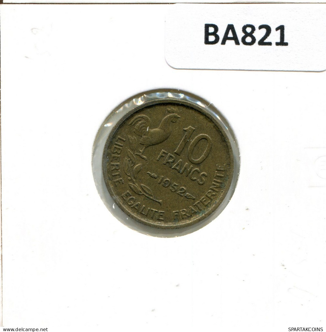 10 FRANCS 1952 FRANCE Pièce Française #BA821.F.A - 10 Francs