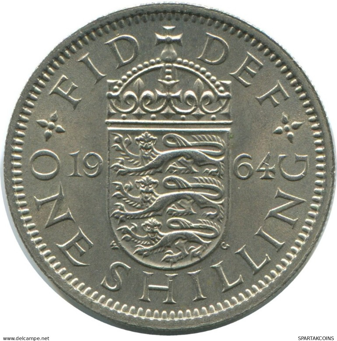 SHILLING 1964 UK GROßBRITANNIEN GREAT BRITAIN Münze #AG992.1.D.A - I. 1 Shilling