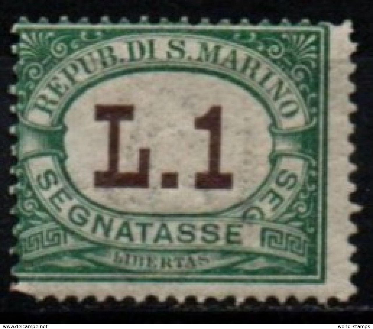 SAINT-MARIN 1924 * - Timbres-taxe