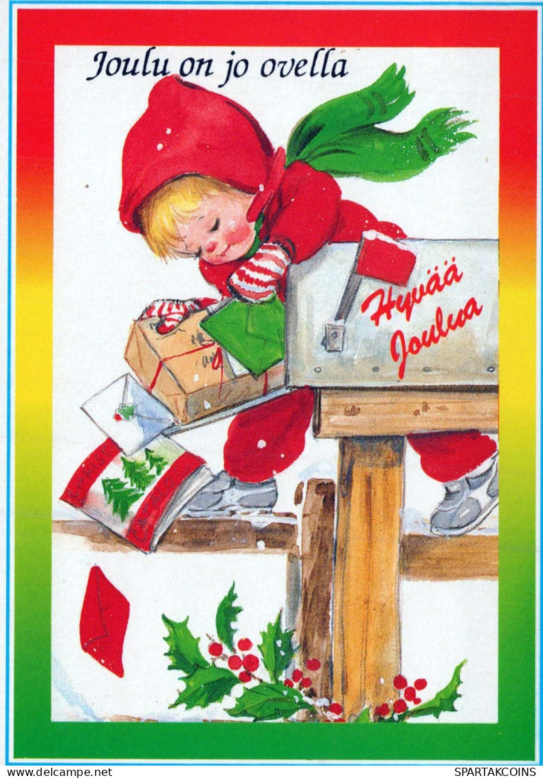 Neujahr Weihnachten KINDER Vintage Ansichtskarte Postkarte CPSM #PAS858.A - New Year