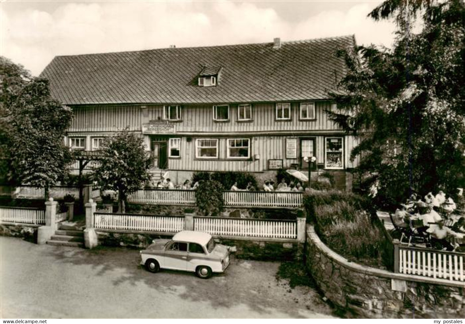 73904989 Trautenstein Harz Konsum Gaststaette Bergeshoeh - Sonstige & Ohne Zuordnung