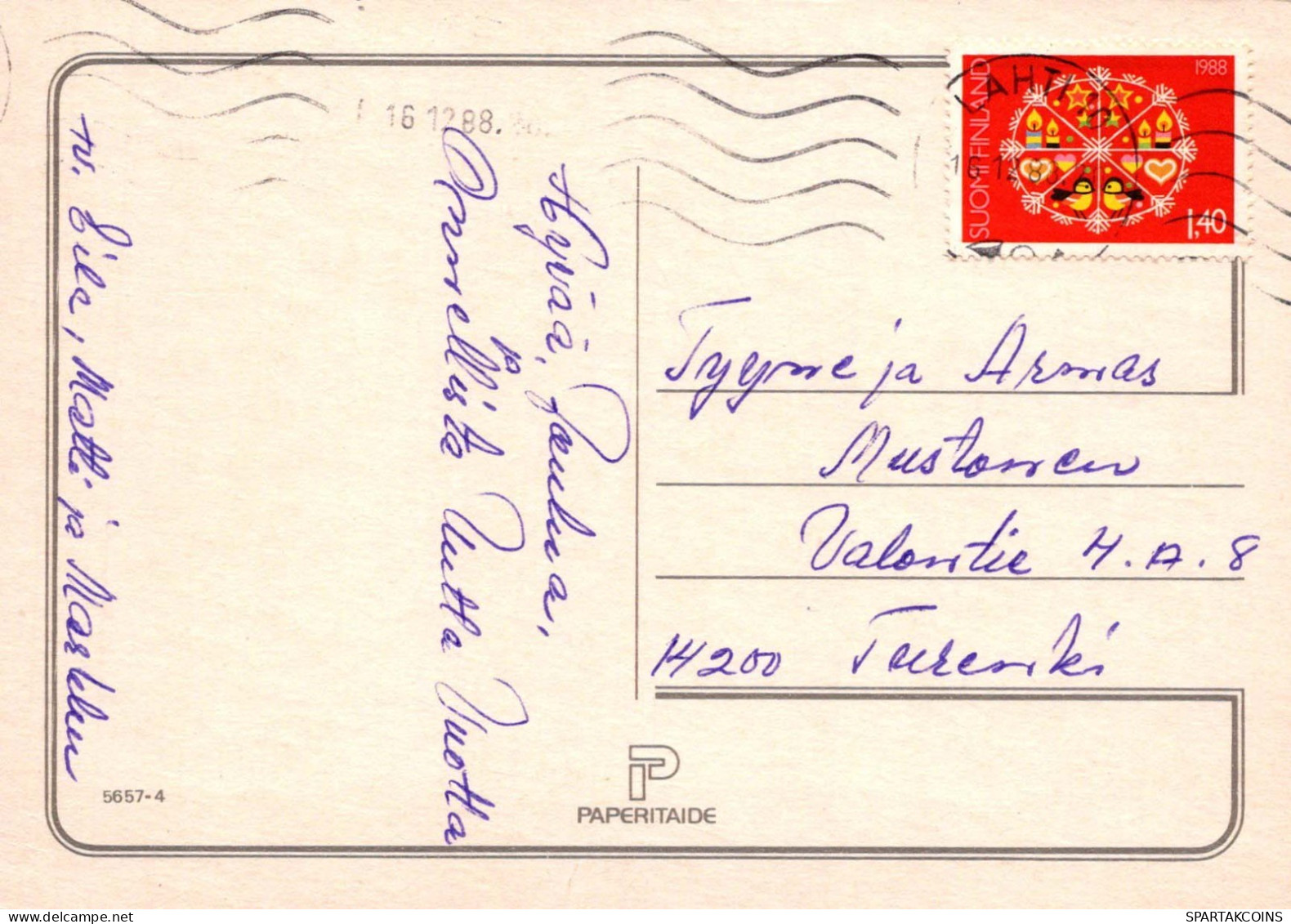 Vierge Marie Madone Bébé JÉSUS Noël Religion Vintage Carte Postale CPSM #PBB880.A - Jungfräuliche Marie Und Madona