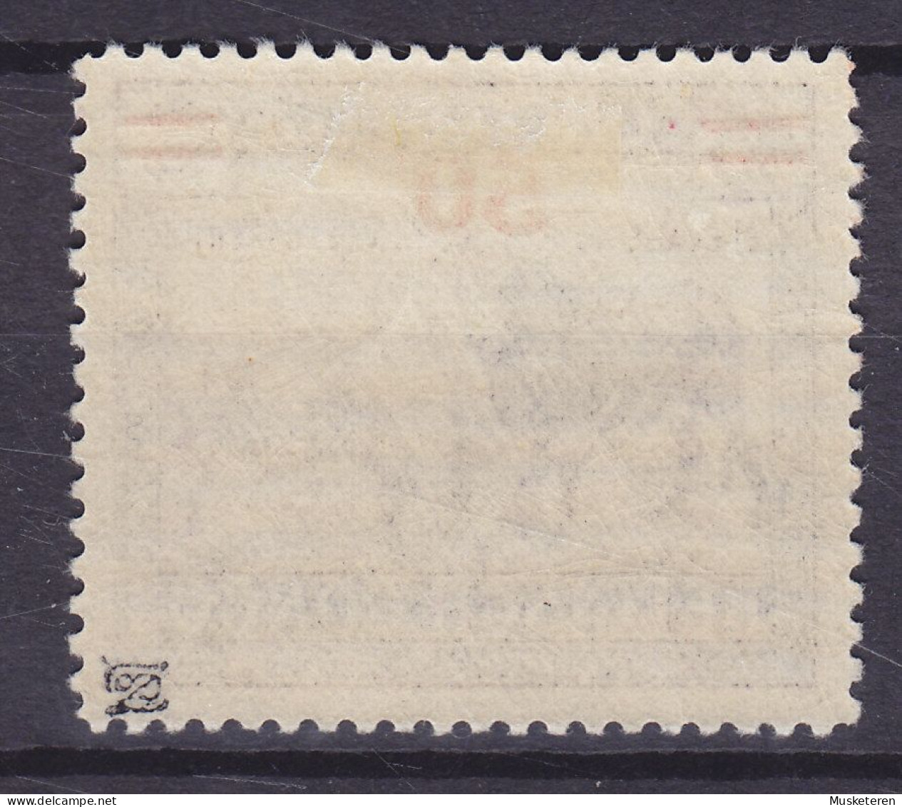 Belgian Congo 1931 Mi. 123, 50c./45c. Overprinted Aufdruck Surchargé Ubangi-Mann, MH* (2 Scans) - Ongebruikt