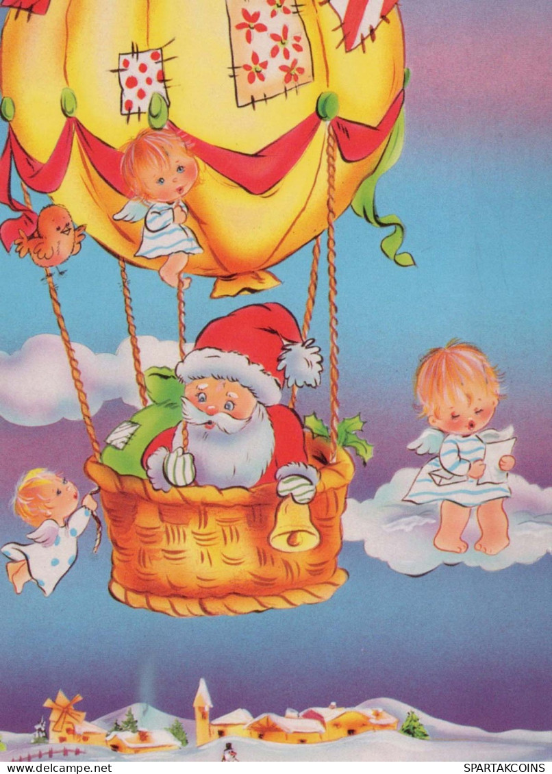 ANGELO Natale Vintage Cartolina CPSM #PBP404.A - Angels