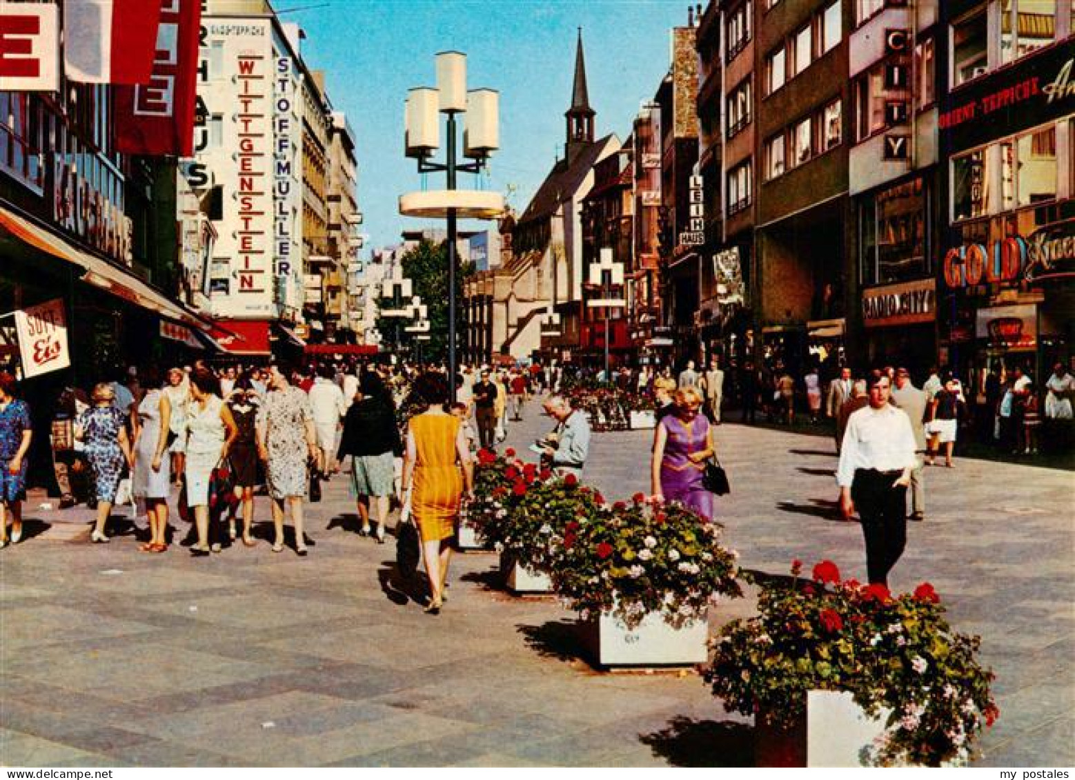 73904873 Koeln  Rhein Schildergasse Fussgaengerzone Stadtzentrum - Köln