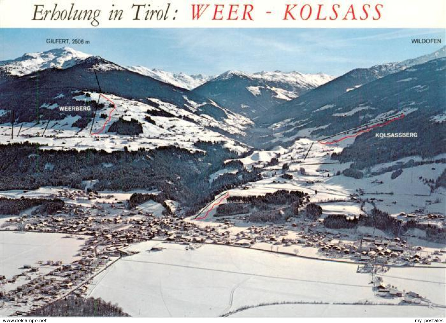 73904822 Weer Kolsass Tirol AT Winter- Und Sommererholungsgebiet Alpen - Autres & Non Classés