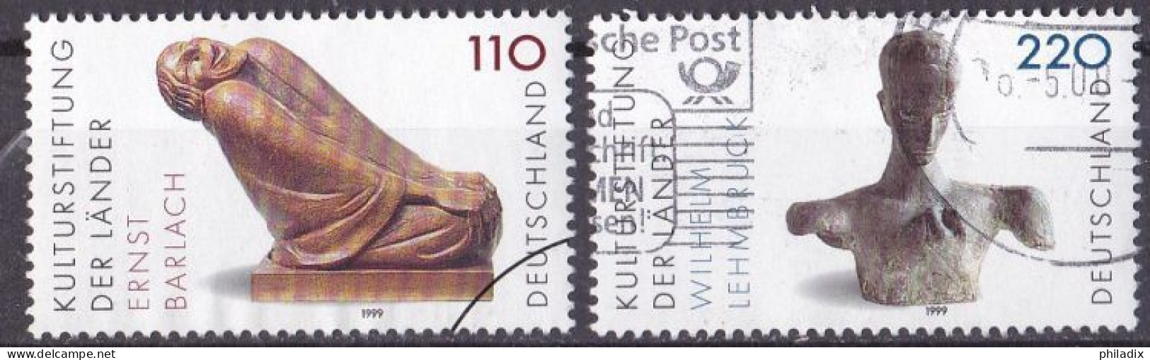 BRD 1999 Mi. Nr. 2063-2064 O/used (BRD1-7) - Oblitérés