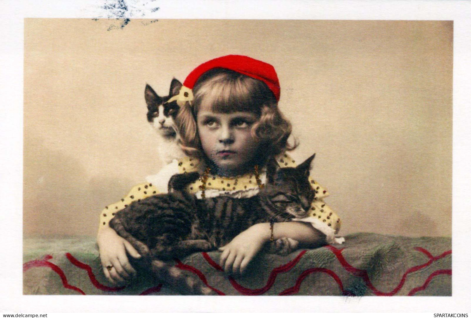 ENFANTS Portrait Vintage Carte Postale CPSMPF #PKG857.A - Portraits