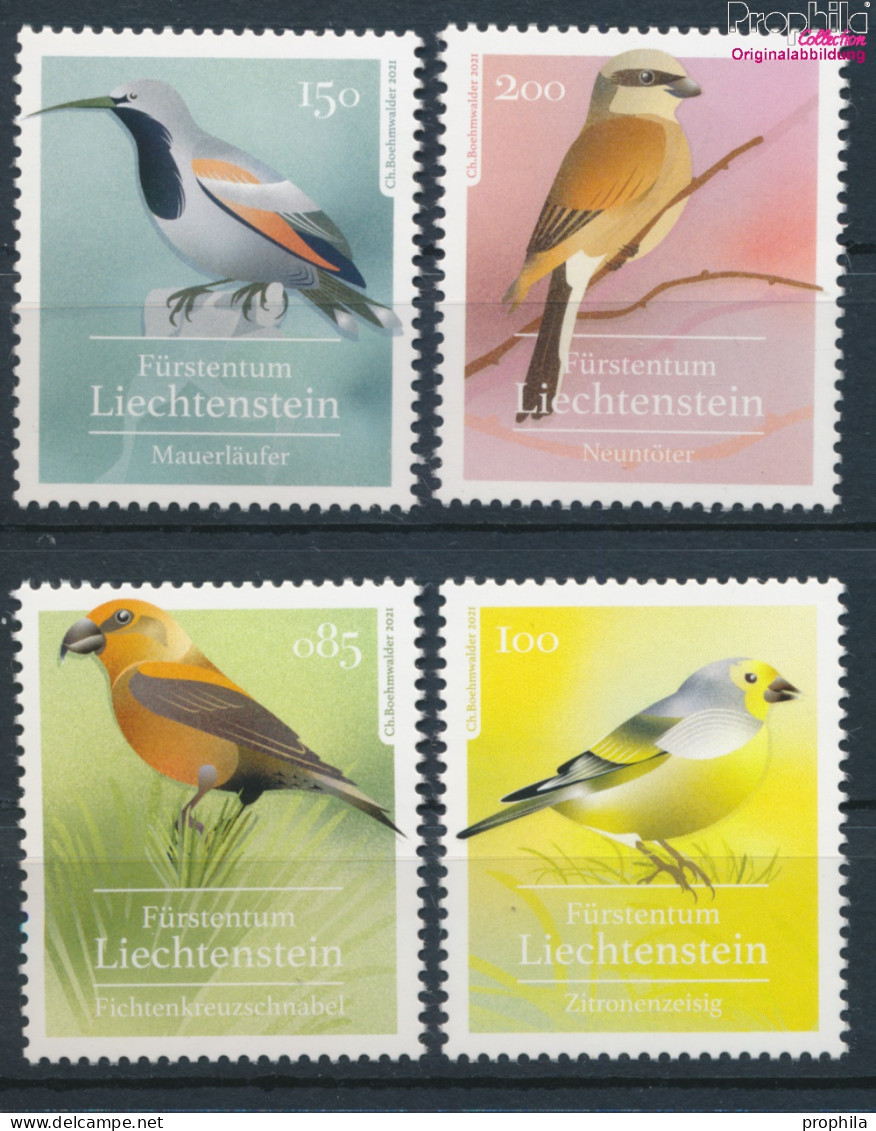 Liechtenstein 2004-2007 (kompl.Ausg.) Postfrisch 2021 Singvögel (10391295 - Unused Stamps