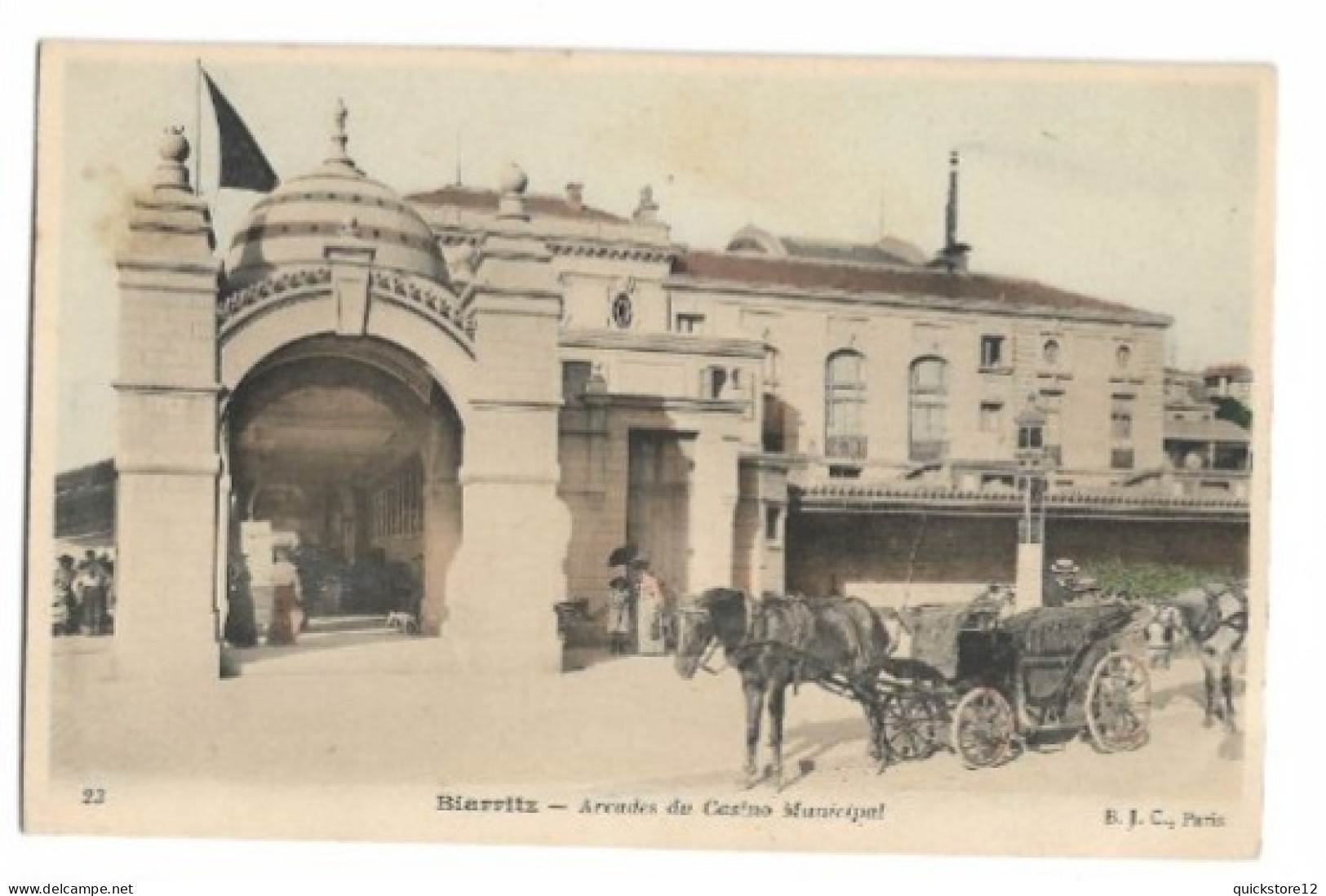 Biarritz - Arcades Du Casino Municipal  - 7449 - Other Monuments