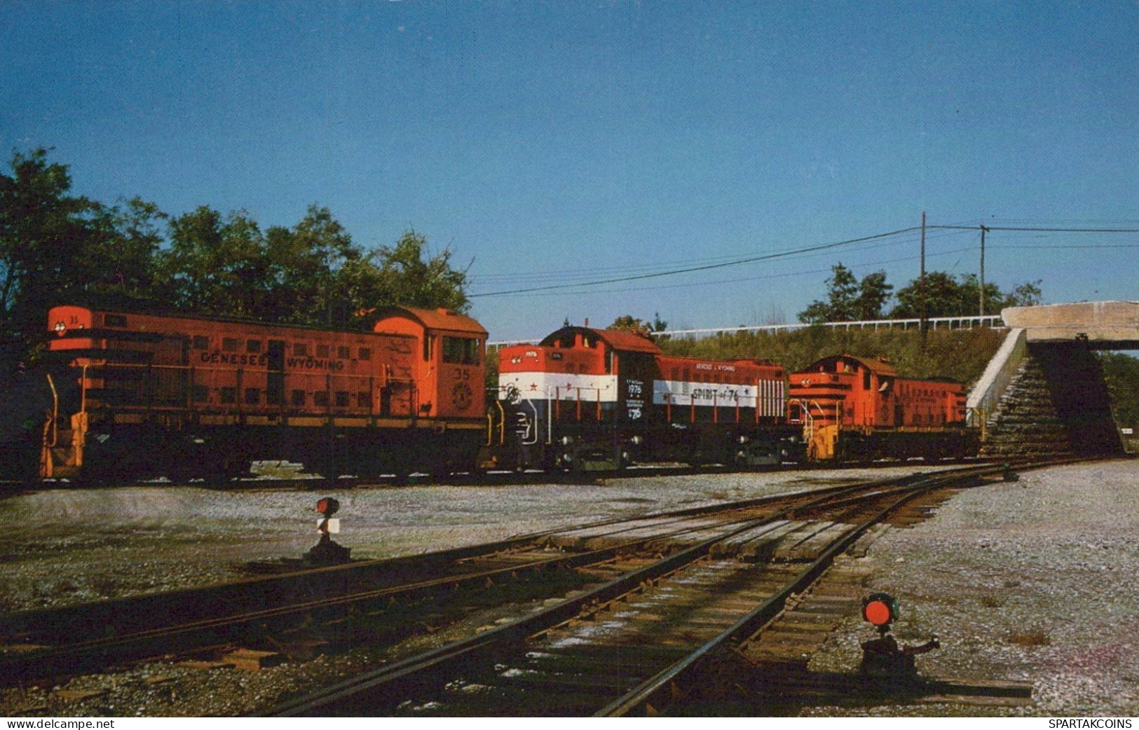 Transport FERROVIAIRE Vintage Carte Postale CPSMF #PAA561.FR - Trenes