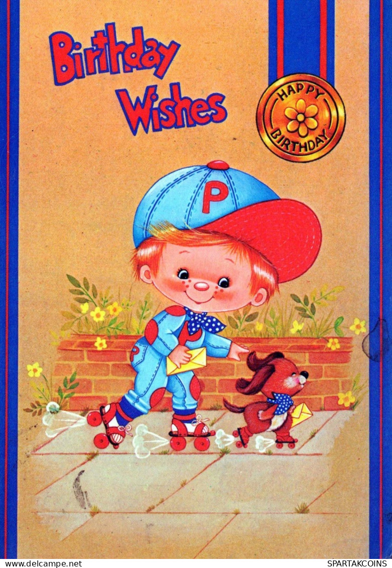 CHILDREN HUMOUR Vintage Postcard CPSM #PBV288.GB - Tarjetas Humorísticas