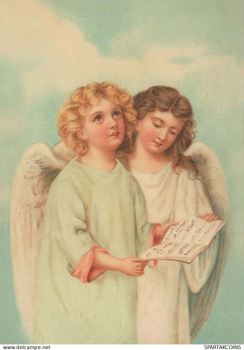 ANGE Noël Vintage Carte Postale CPSM #PBP492.FR - Angels