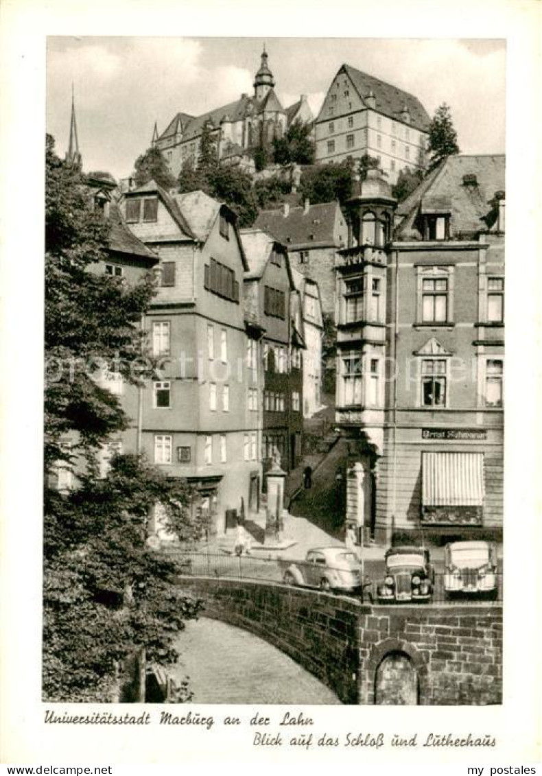 73865971 Marburg Lahn Schloss Und Lutherhaus Marburg Lahn - Marburg