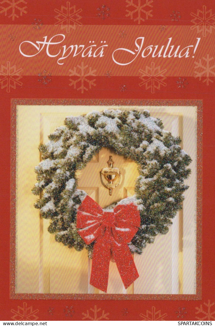 Buon Anno Natale Vintage Cartolina CPSM #PBN494.IT - Nouvel An