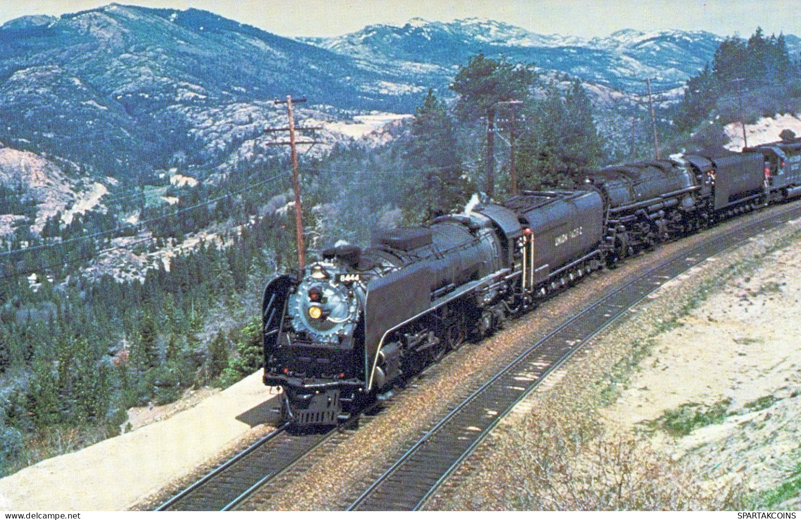 ZUG Schienenverkehr Eisenbahnen Vintage Ansichtskarte Postkarte CPSMF #PAA562.DE - Trenes