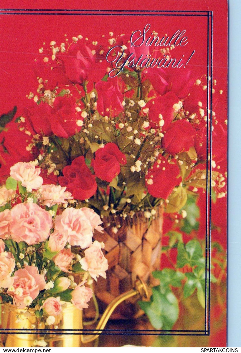 FLORES Vintage Tarjeta Postal CPSM #PBZ814.ES - Flores