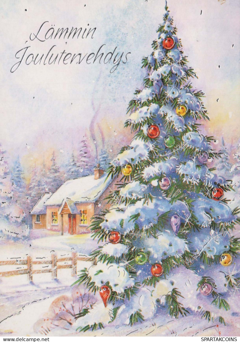 Neujahr Weihnachten Vintage Ansichtskarte Postkarte CPSM #PBN555.DE - New Year