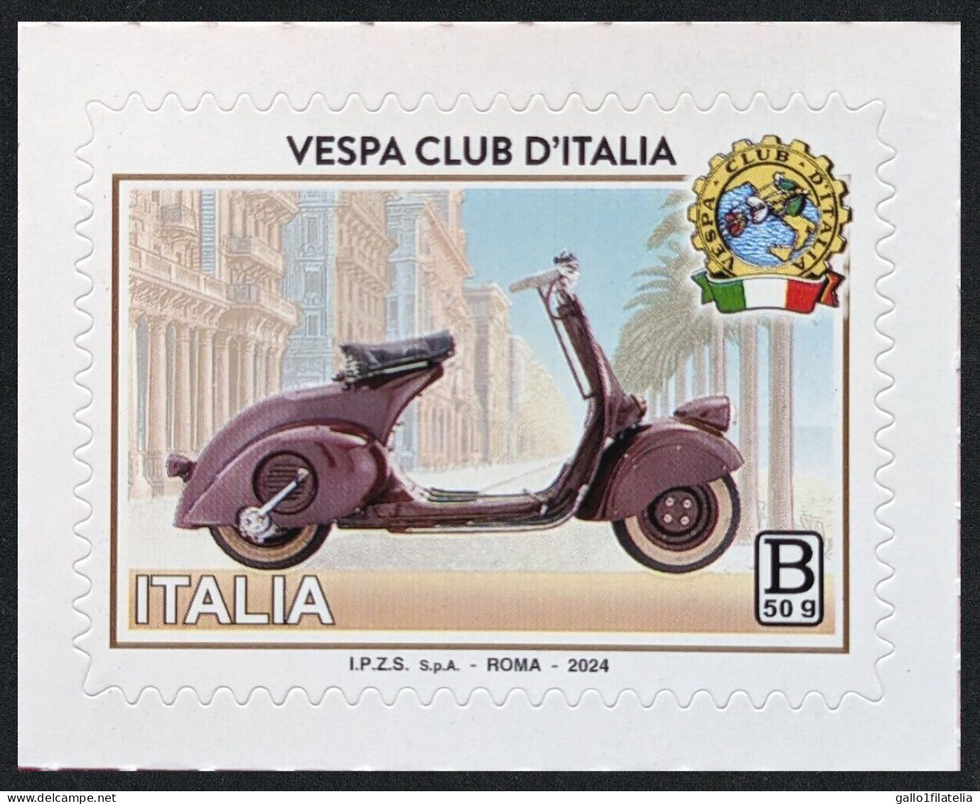 2024 - ITALIA / ITALY - VESPA CLUB D'ITALIA / VESPA CLUB OF ITALY - CONGIUNTA / JOINT ISSUE WITH SAN MARINO. MNH - Joint Issues